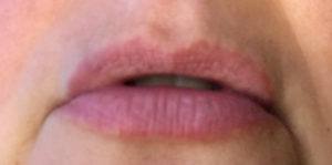 Yvette's lips