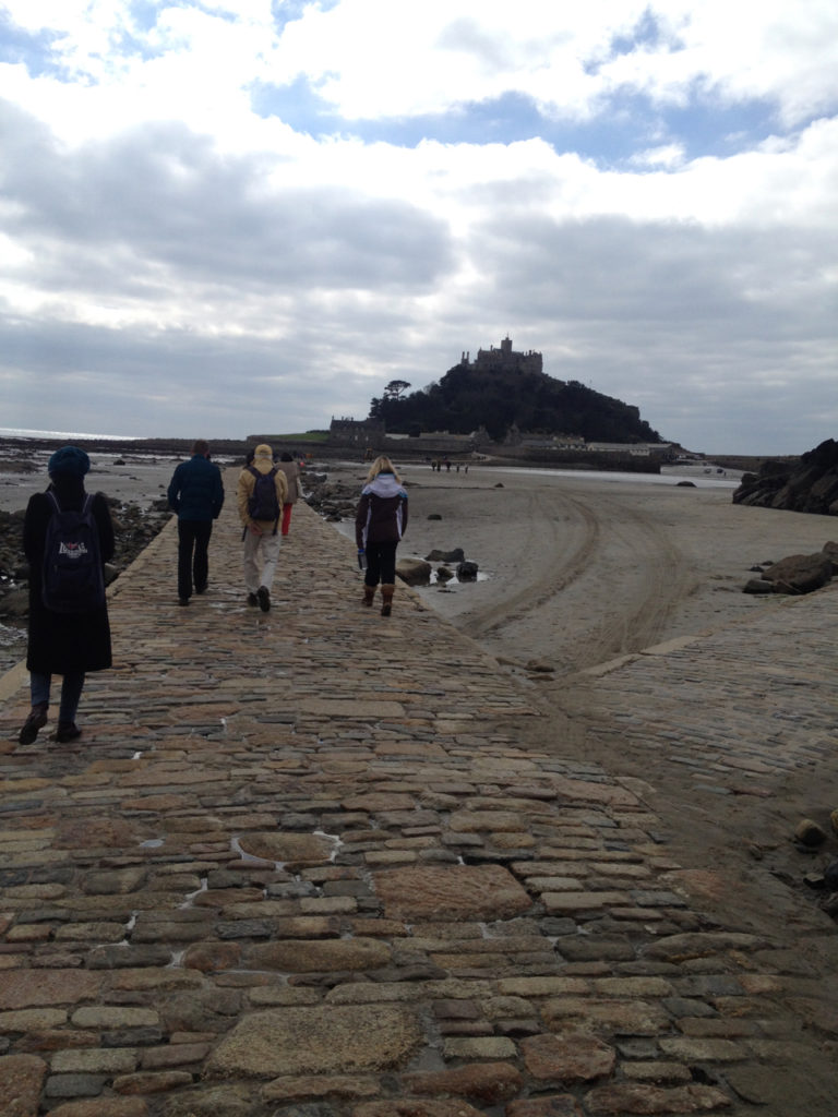 The Causeway made of setts